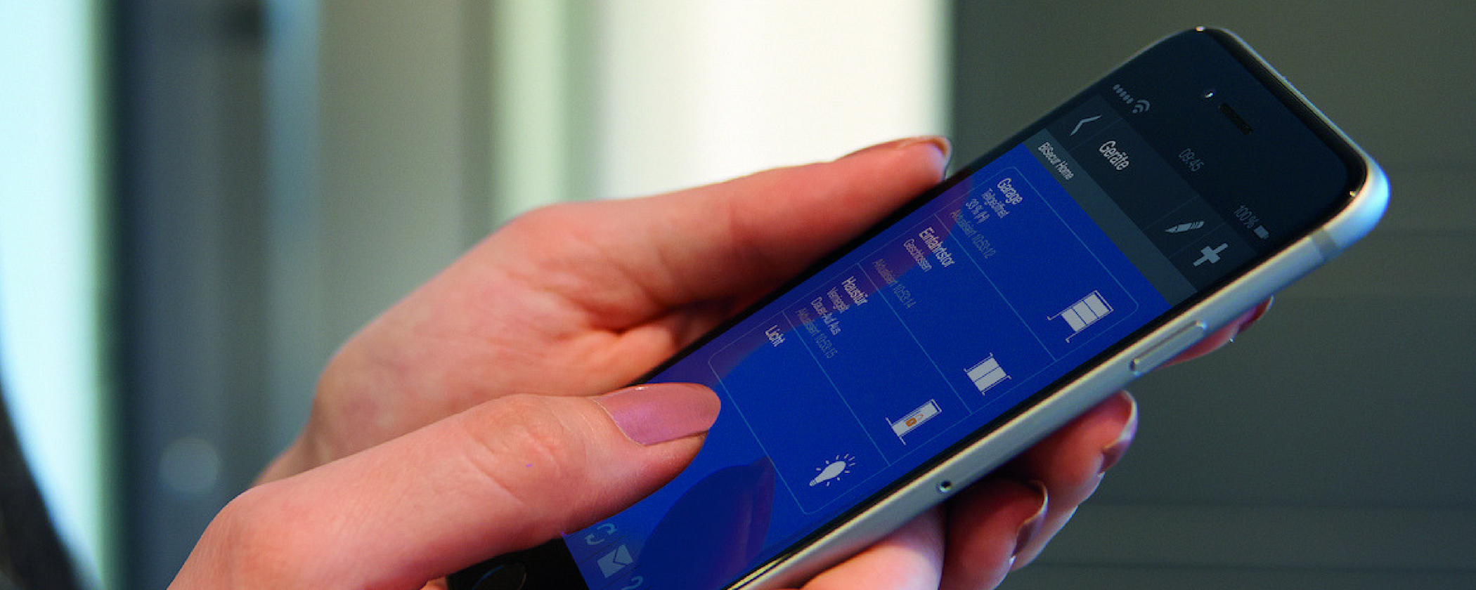 Garagentor mit Smartphone öffnen